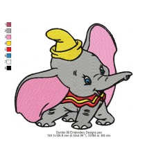 Dumbo 06 Embroidery Designs